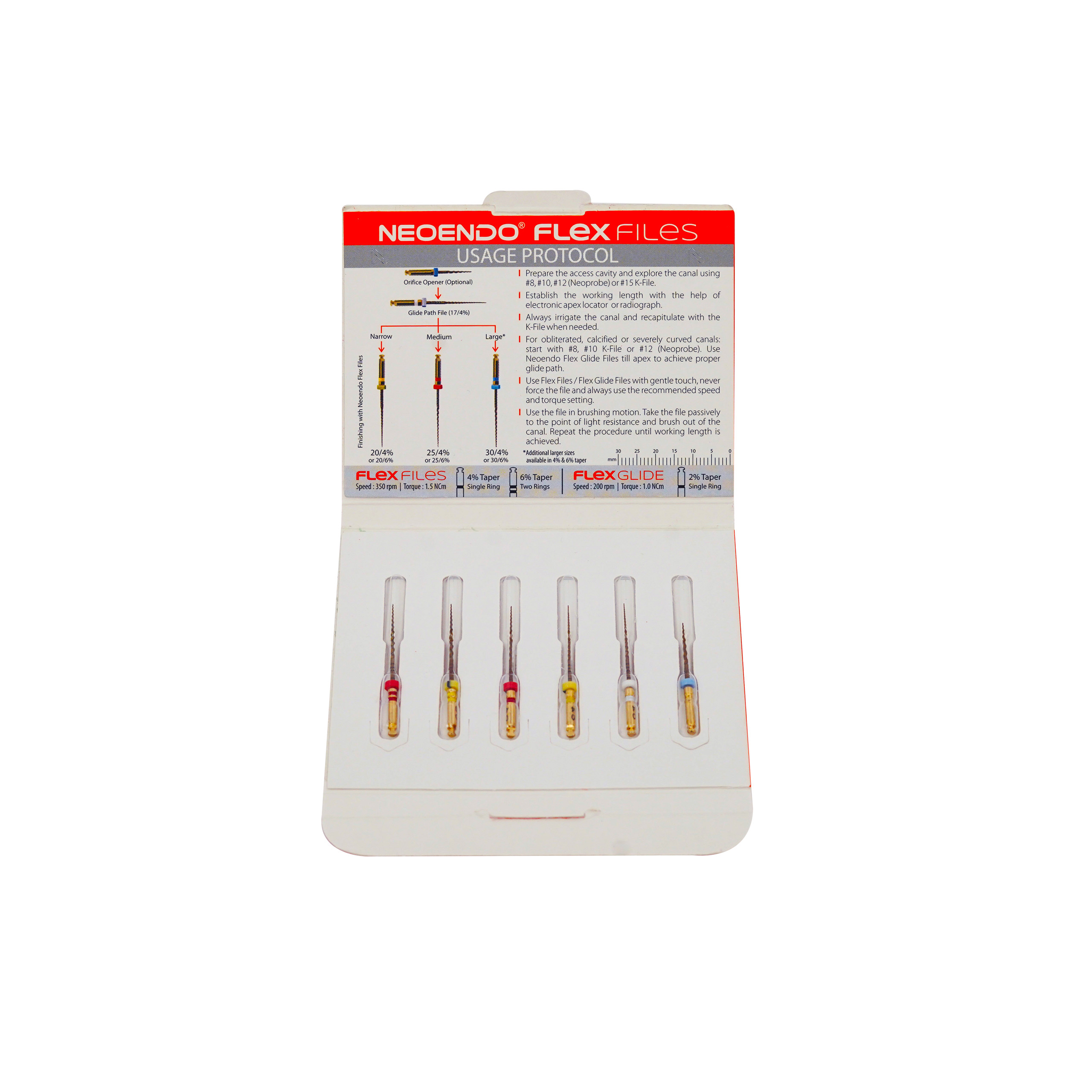 Neo Endo Flex File 25mm Asst(Short)